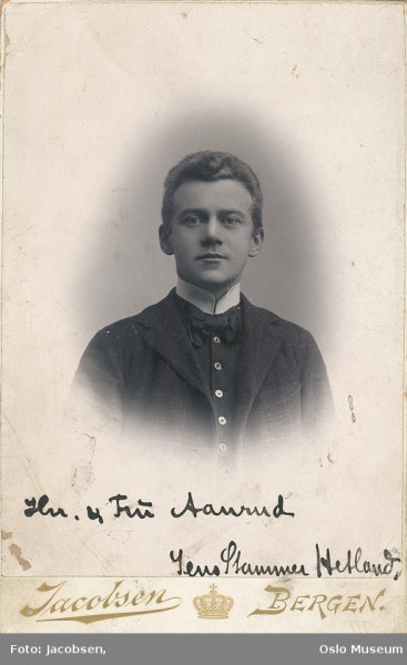 Jens Stammer Hetland. Source: Europeana.