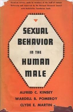 Den første utgaven av rapporten Sexual Behavior in the Human Male (1948). 